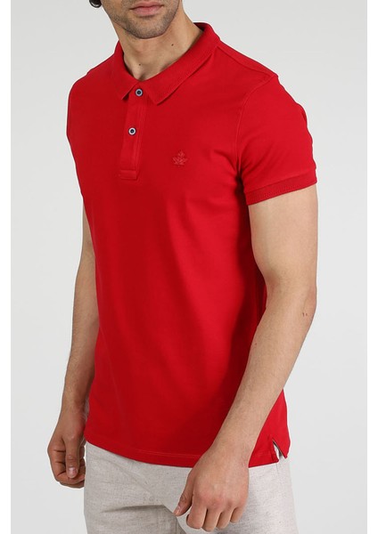 Erkek Polo Yaka T-Shirt Neo-Tune Kırmızı modelleri