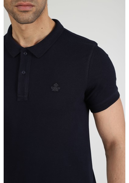 Erkek Polo Yaka T-Shirt Neo-Tune Lacivert indirimleri