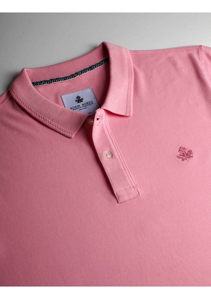 Erkek Polo Yaka T-Shirt Neo-Essential Pembe fiyatları