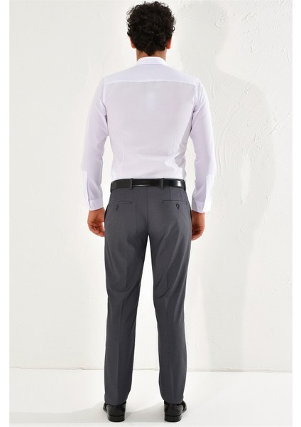 P 1061 Slim Fit Antrasit Klasik Pantolon fiyatları
