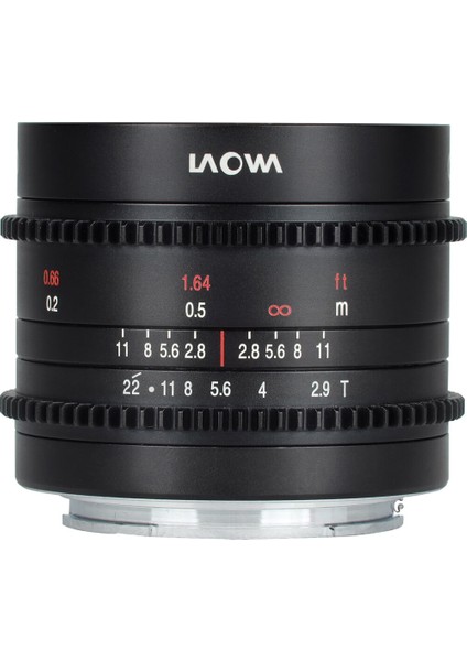 9 mm T2.9 Zero-D Cine Lens Fujifilm x