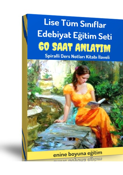 Enine Boyuna Eğitim Lise Tüm Sınıflar Edebiyat Görüntülü Eğitim Seti (60 Saat Anlatım) fiyatları