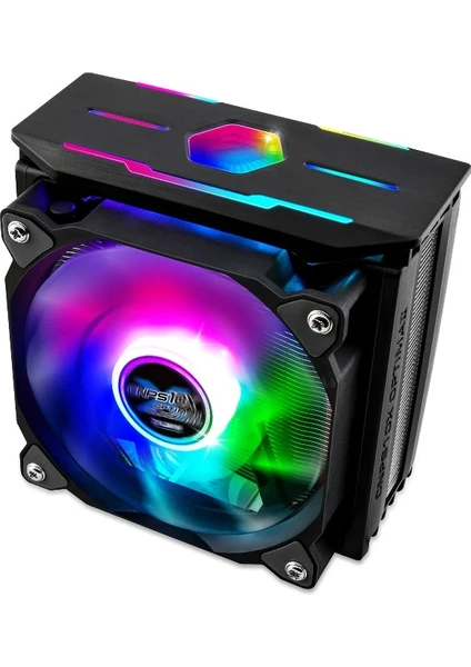 CNPS10X Optimaıı Rgb Black Ultra Sessiz 120MM Pwm Rgb LED Fanlı Cpu Soğutucu