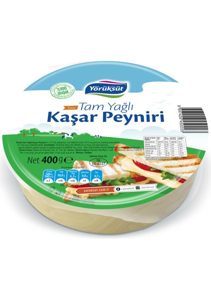 süt Kasar 400 gr