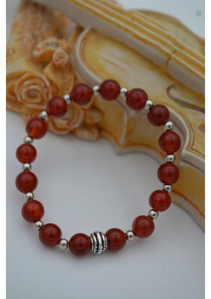 Akik Doğal Taşlı Bileklik modelleri