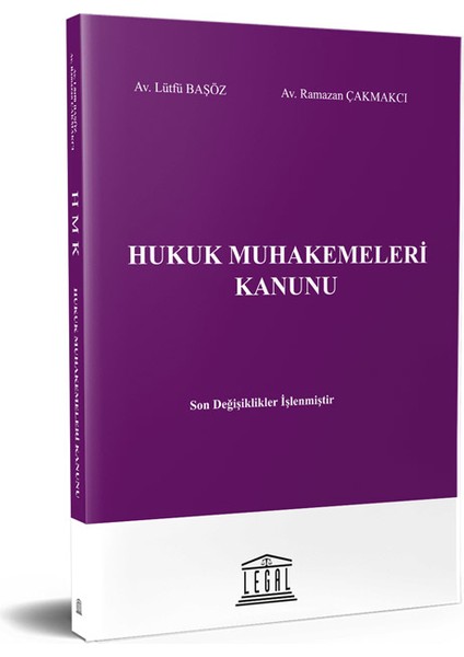 Hukuk Muhakemeleri Kanunu - Lütfü Başöz - Ramazan Çakmakcı