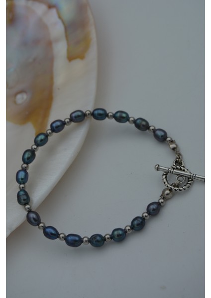 Jewellery Siyah Arpa Inciden Bileklik fiyatları