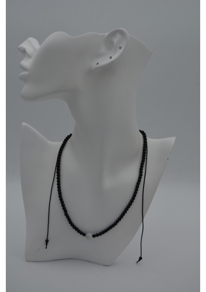 Jewellery Havlit ve Oniks Taşlı Metalsiz Kolye fırsatları