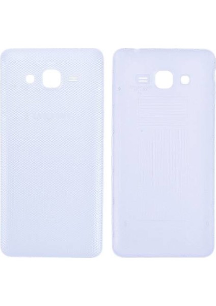 Samsung G532 Grand Prime Plus J2 Prime Arka Pil Kapağı Beyaz