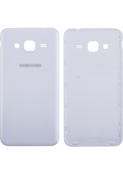 Samsung J320 J3 2016 Arka Pil Kapağı Beyaz