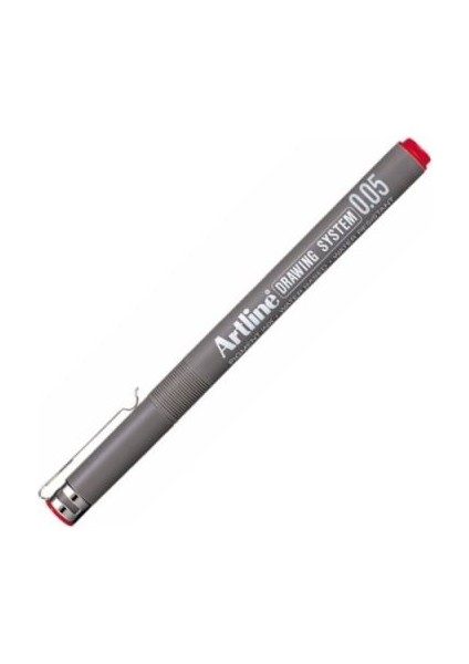 Drawing System 0.05 Çizim Kalemi Kırmızı