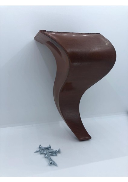 Lükens 20 cm Ceviz Plastik Mobilya Ayağı (4 Adet) modelleri