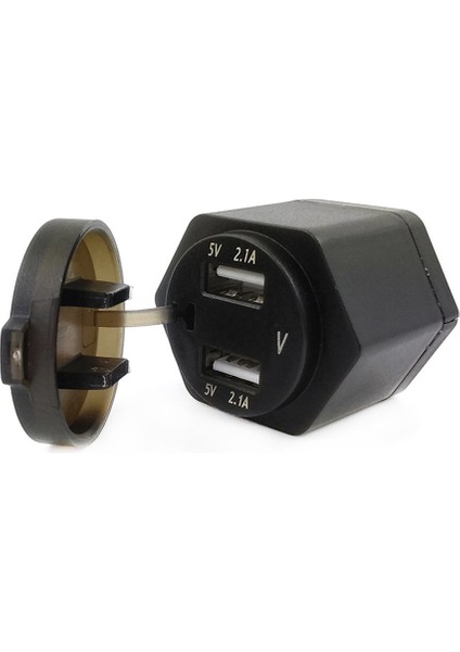 Led Ekran Motosiklet Voltmetre İle Auto Car 4.2A 2 Usb Güç Şarj Soketi (Yurt Dışından) fırsatları