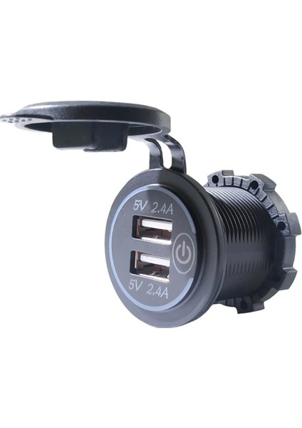 Araçlar Araba Motosiklet Için Anahtarlı Usb Araba 4.8A Çift Şarj Soket Çıkışı (Yurt Dışından) modelleri