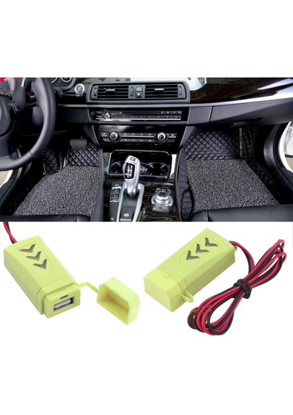 Toz Geçirmez Taşınabilir 12V Dönüşlü 5V 1A Usb Şarj Cihazları (Yurt Dışından) fiyatları