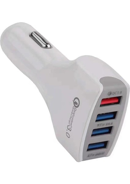 Se Hızlı Şarj 3.0 Usb Araç Şarj Cihazı İphone Uyumlu Için 4 Usb Qc 3.0 Araç Telefonu Şarj Cihazı (Yurt Dışından) indirimleri