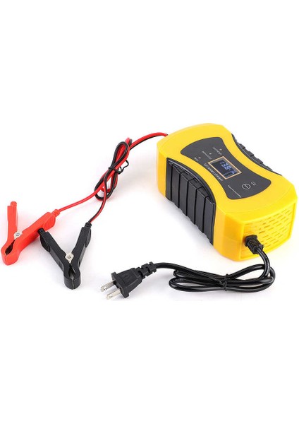 12V 8A Araba Motosiklet Kurşun-Asit Piller Için Şarj Cihazı Ters Polarite Kısa Devre Koruma Voltaj Akım Göstergesi (Yurt Dışından) fırsatları