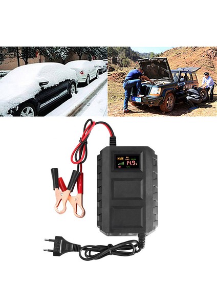 12V 20A Us Akıllı 12V Volt 20A Kurşun Asit Akü Şarj ve Kontrol Cihazı (Yurt Dışından)