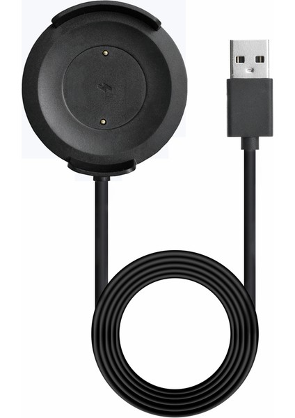 Kablosuz Şarj Kablosu Silikon Şarj Standı Tutucu Taşınabilir Istasyon Dock Için Xiao Mi Wt06 Akıllı Izle 100 Cm Uzun (Yurt Dışından)