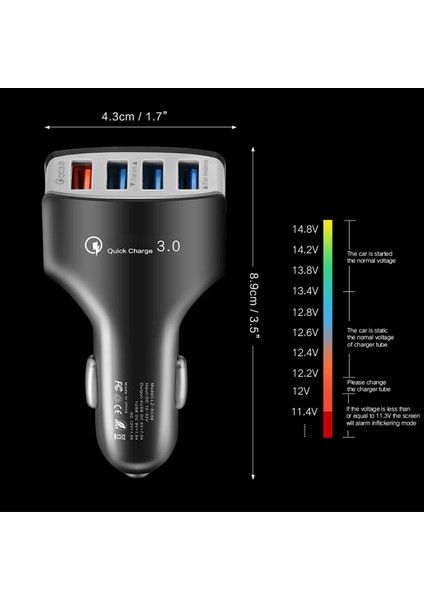 Huawei P30 P20 Pro Için Hızlı 3.0 Tip C Usb-C Araç Şarj Şarj Kablosu (Yurt Dışından) indirimleri