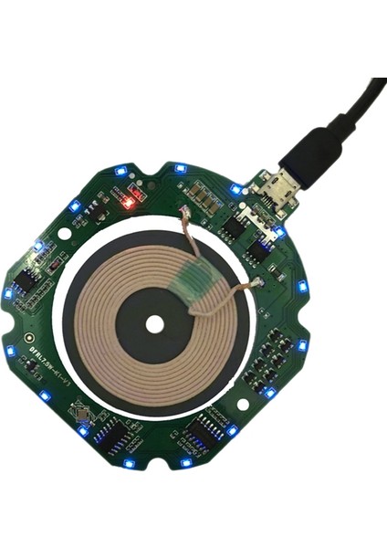10W Qi Hızlı Kablosuz Şarj Modülü A Devresi D + Mikro-Usb Arayüzü İle Bobin Dıy Şarjı (Yurt Dışından) fırsatları