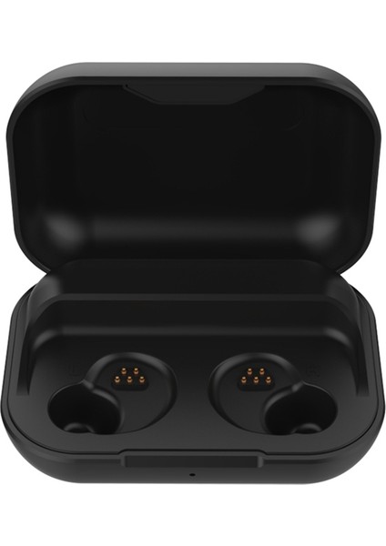 Echo Buds Için Uygun Bluetooth Kulaklık Şarj Cihazı Tabanı Kulaklık Kablosuz Şarj Cihazı Şarj Kutusu - Siyah (Yurt Dışından)