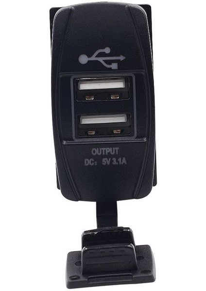 Ef Çift Usb Şarj Soketi 12 Volt Fiş Jack Panel Montajlı Tekne Araba Kamyon Rv Oto (Yurt Dışından) fırsatları