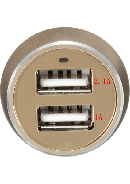 12V 24V 3.1A Araba Ikiz Çift Usb Çıkışlı Şarj Adaptörü # ##Siyah#Mavi#Kırmızı - (Yurt Dışından) fırsatları