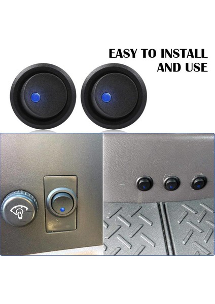Usb Araba Hızlı Şarj Buck Modülü 24V/12V Ila 5V 5A 4 Port Usb Dönüştürücü İle 3 Adet 12V 20A Rocker Geçiş Led Anahtarı (Yurt Dışından) modelleri