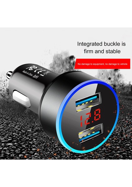 3.1A Çift Usb Araç Şarj Cihazı, Led Ekranlı Evrensel Telefon Araç Şarj Cihazları (Yurt Dışından) fırsatları