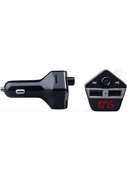 Ef Araba Gps Konumlandırma Bluetooth Mp3 App Çift Bağlantı Noktalı Usb Şarj Adaptörü (Yurt Dışından) fırsatları