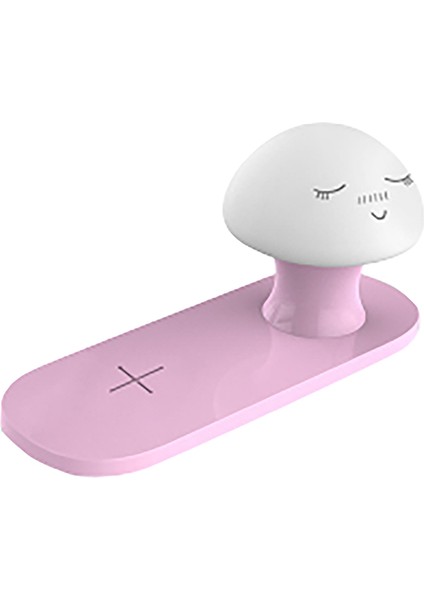 Yaratıcı Küçük Mantar 10W Kablosuz Hızlı Şarj Cihazı(Yurt Dışından)