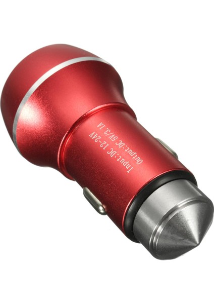 12V 24V 3.1A Araba Ikiz Çift Usb Çıkışlı Şarj Adaptörü(Yurt Dışından)