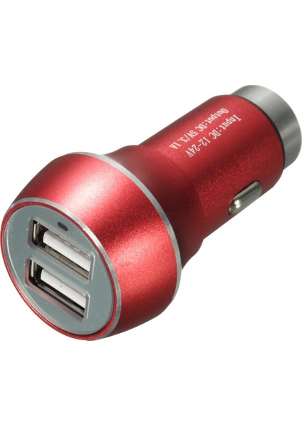 12V 24V 3.1A Araba Ikiz Çift Usb Çıkışlı Şarj Adaptörü(Yurt Dışından) indirimleri