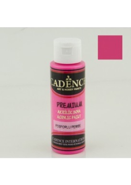 70 ml Cadence Florasan Pembe Fosforlu Ahşap Boyası