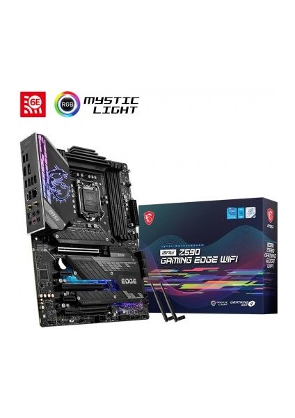 MPG Z590 Gaming Edge Wifi 3220 Ddr4 LGA1200 M2X2 Usb3.2x5 Anakart