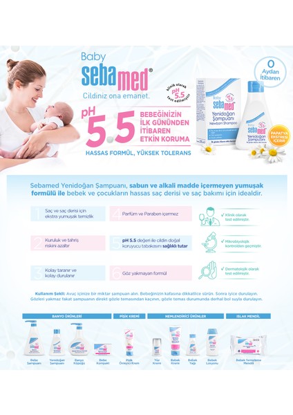 Baby Ph 5.5 Bebek Şampuanı 250 ml + 20 ml