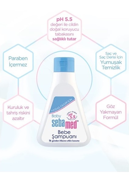 Bebek Şampuanı 500 ml + 20 ml  Bebek Sabunu Kompakt 100 gr + 20 gr