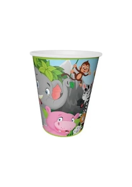 Safari 24 Kişilik Parti Süsleri Afişli modelleri