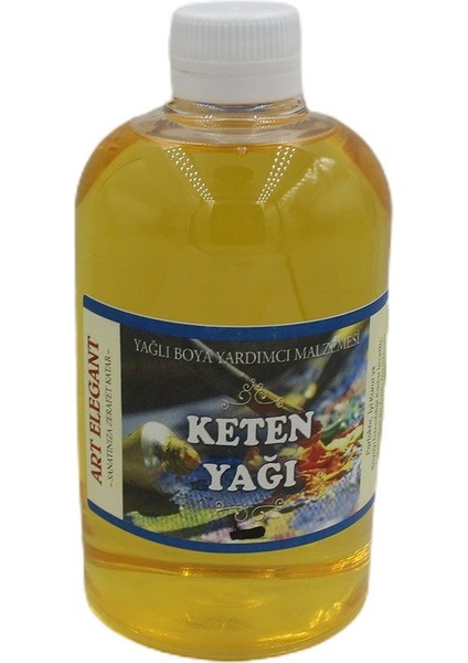 Keten Resim Yağı 500 ml