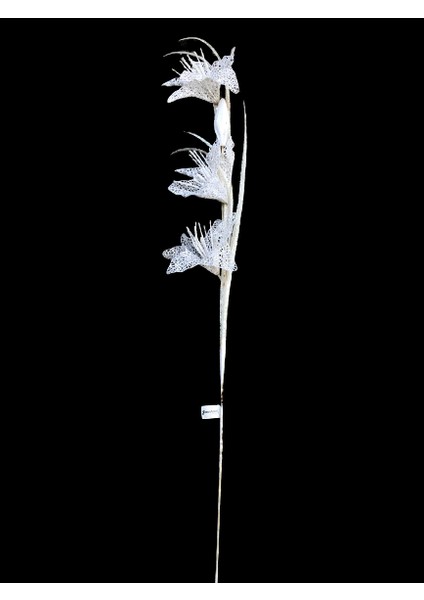 Özel Desen Yapay Çiçek Beyaz 110 cm