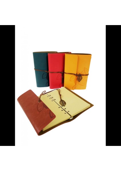 Yaprak Desenli Hatıra Defteri Dekoratif Armağanlik fiyatları