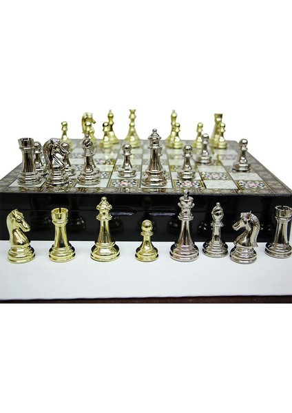 Satranç Taşı Zamak Kutulu Satranç Takımı Seti Armağanlik modelleri
