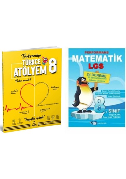 8.Sınıf Türkçe Atölyem ve Idol 24'Lü Matematik Deneme