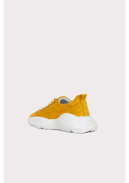 Sarı Süet Kadın Sneakers fırsatları