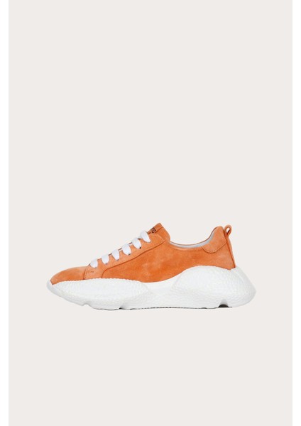 Turuncu Süet Kadın Sneakers modelleri