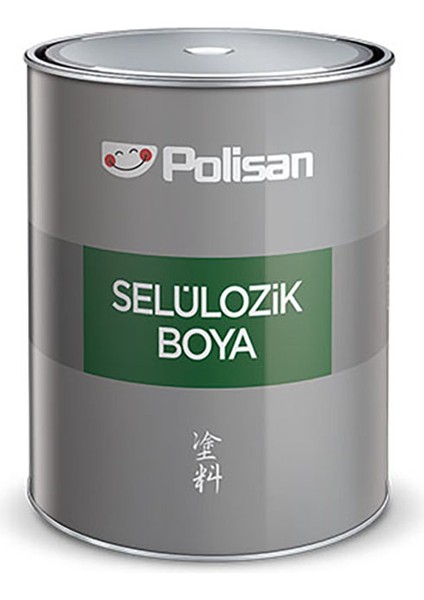 Selülozik Ahşap ve Mobilya Boyası Parlak Hızlı Kuruma 2,3 Lt. Kurşuni (Tüm Renk Seçenekleri)