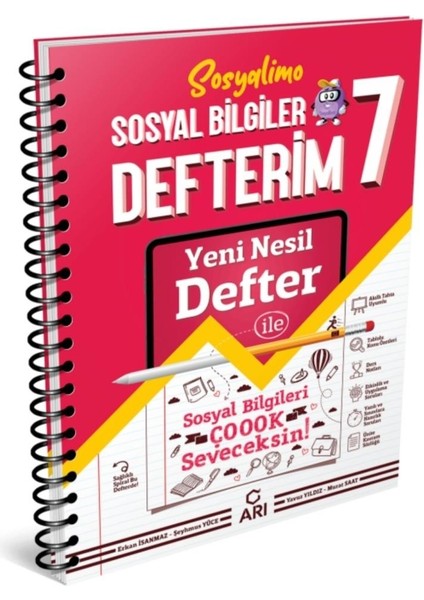 7.Sınıf Sosyal Bilgiler Defter