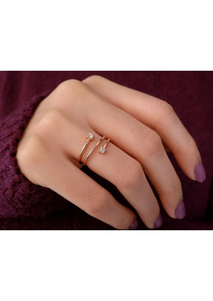 Pırlanta Agna Yüzük 0442R0022 indirimleri