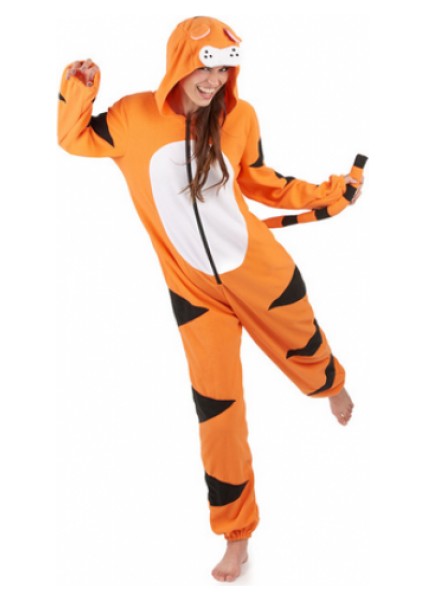 Kaplan (Tiger) Yetişkin Kostümü